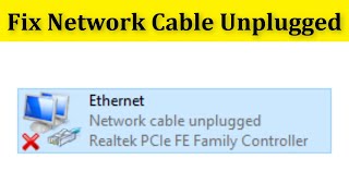 Fix Internet Turning Off And On Constantly  Network Cable Frequently Unplugged On Windows 10 [upl. by Enytnoel]