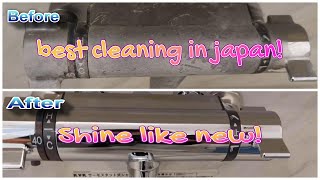 〚Faucet cleaning〛How to clean in JapanCleaning that makes you beautiful 浴室カラン（水栓）掃除。 [upl. by Eachern233]