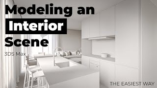 Modeling Interior In 3ds Max [upl. by Colman]