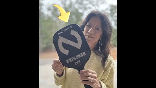 Review niupipo Pro Pickleball Paddle Explorer [upl. by Wilek]