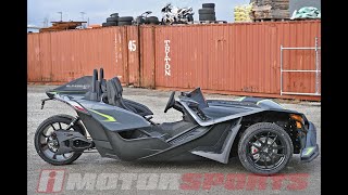 2023 Polaris Slingshot® Slingshot® SLR Lime Shadow AutoDrive PS23018 iMotorsports [upl. by Annia]