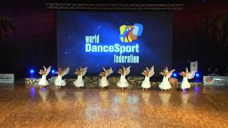 quotTC Ludwigsburgquot Germany at WDSF World DanceSport Championship Formation Standard 3 place [upl. by Koah8]