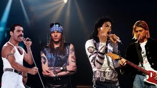 Michael Jackson Freddie Mercury Axl Rose Kurt Cobain  Hit the Road IA cover [upl. by Deck]