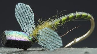 Try THIS Realistic Fly Pattern  Midge  Mayfly Emergers or Spinner [upl. by Schweiker]