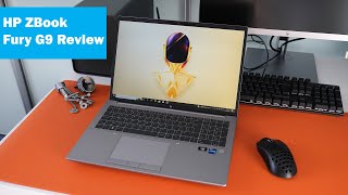 HP ZBook Fury 16 G9 Review Intel i712800HX 16quot NVIDIA RTX A3000 GPU [upl. by Abdu]