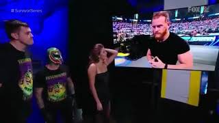 Murphy cheats rey mysterio daughter Aalyah Gutierrez SmackDown 8 November 2020 [upl. by Saerdna]