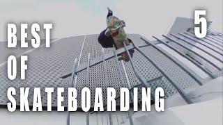 BEST OF SKATEBOARDING COMPILATION 5 [upl. by Sidnarb]