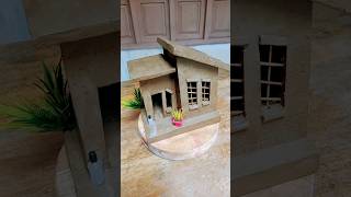 littlemud house DIY Modren Clay House Making clayhouse artwork mudhouse craft [upl. by Jorge]