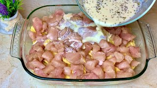 Картошка и Куриное филе Простой и Вкусный Рецепт Ужина за 10 минут  выпечка в духовке [upl. by Billie]