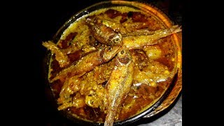 Anchovies fish currysmall fish curry [upl. by Galatia]