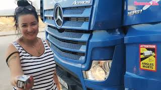 Ramona Zia schimbă becuri la camion 😂 fază scurtă și poziție pe cap Titi râde😂și mă enervează 🥴😅 [upl. by Ahsenot378]