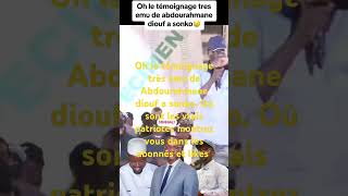 Oh le témoignage très ému de Abdourahmane diouf a sonko Où sont les vrais patriotes montrez vous da [upl. by Suivatnod]