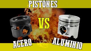 ðŸ”¥ðŸ”¥Pistones de ACERO vs ALUMINIO motores downsizing ðŸ”¥pistonsðŸ”¥  Motorparts [upl. by Annaitsirhc678]