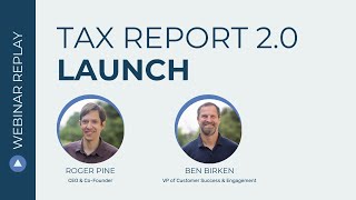 Tax Report 20 Launch [upl. by Adnawuj]