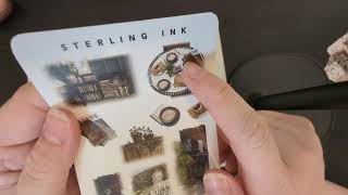 Unboxing Sterling Ink monthly kit [upl. by Silletram]