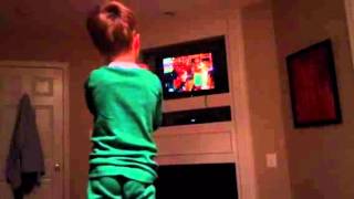 Iain believing during Peter Pan Live [upl. by Ahsoik]