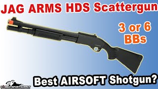 JAG Arms HDS Scattergun WORTH It airsoft airsoftvideo [upl. by Foulk]