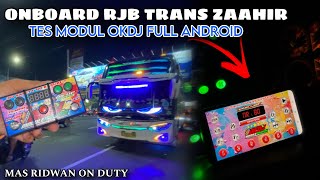 6 CORONG RASA 12  REAVIEW MODUL OKDJ FULL UPDATEANDROID  ONBOARD RJB TRANS ZAAHIR [upl. by Llemij]