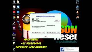 Reset Epson L3110 [upl. by Palecek265]