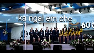 Mizoram Synod Choir  Ka ngai em che  KTP General Conference 2024 [upl. by Irahs948]