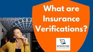 What are Insurance Verifications  Healthcare Revenue Cycle [upl. by Inaffets789]