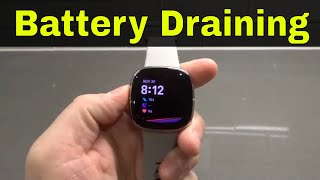 Fitbit Sense Battery Draining Too FastEasy Fixes To Try First [upl. by Harim]