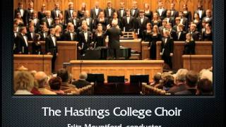 Hammerschmidt Machet die Tore weit The Hastings College Choir [upl. by Resneps809]