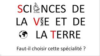 Pourquoi choisir la spécialité SVT au lycée [upl. by Enorej378]