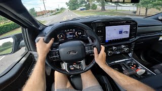 2024 Ford F150 Raptor R POV Drive Impressions and ASMR [upl. by Ahcim126]