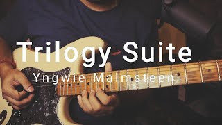 Yngwie Malmsteen Trilogy Suite Lesson [upl. by Twedy]