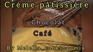 Crème Pâtisserie Chocolat et Café au Thermomix ® [upl. by Onid]