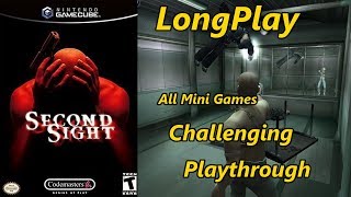 Second Sight  Longplay Challenging Difficulty All Mini Games Full Game Walkthrough No Commentary [upl. by Jacobine]