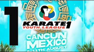 DAY 2  TATAMI 1  YOUTH LEAGUE CANCUN MEXICO 2024 [upl. by Atolrac]