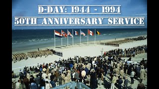 DDay 50th Anniversary Commemoration 1994  Normandy Beaches  BBC coverage [upl. by Neetsuj628]