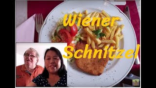 EP33 Wiener Schnitzel german food I Nattawan 9365 [upl. by Hacissej818]