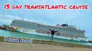 Solo Cruise on the Norwegian Getaway 3 HOUR VLOG [upl. by Roper]