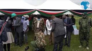 Kazi Mtaani programme official launch at Huruma Primary School in Nyandarua [upl. by Arrek]