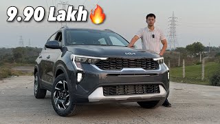 Tata Nexon Killer🔥 2024 Kia Sonet HTK Review  Most VFM [upl. by Vandyke]