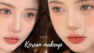 Amazing makeup tutorial 2022 korean makeuptutorial koreanmakupforbeginners [upl. by Eelano]