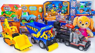 Paw Patrol Unboxing Collection Review  Marshallmighty movie bulldozer  Hero pup  Marshall ASMR [upl. by Alyacim]