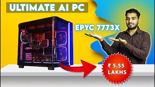 Ultimate AI Workstation  AMD EPYC 7773X [upl. by Boyse]