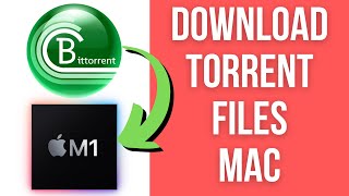 How To Download Torrent Files On Mac 2021  M1 Apple Silicon  qBittorrent  Magnet Links [upl. by Iline]