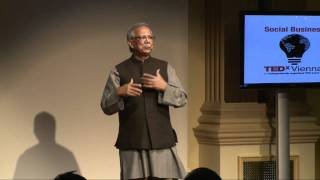 A history of microfinance  Muhammad Yunus  TEDxVienna [upl. by Zoller]