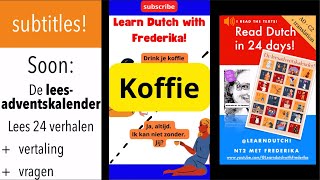 NT2 Koffie Coffee Nederlands Dutch Nederland Holland Inburgering Staatsexamen [upl. by Lanae]