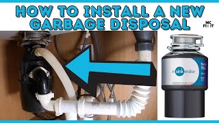 How To Easily Install An Insinkerator Badger 34 Garbage Disposal In Under 20 Minutes [upl. by Zeiger]