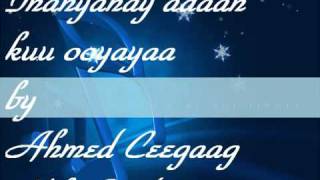 Inaanyahay adigan kuu Ooyayaa by Ahmed Ceegaag  YouTubeflv mcd [upl. by Auqenehs]