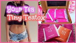 Healthy Living How I Detox with Tiny Teatox [upl. by Atinor]