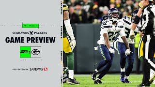 Seahawks at Packers Game Preview [upl. by Noffets]