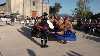 Galician folk dance Xota e MuiÃ±eira de Pol [upl. by Novaelc]