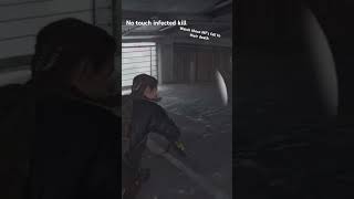 thelastofuspart2 thelastofus watch the infected clickers and bloaters fall to their deaths 🤣 [upl. by Ax]